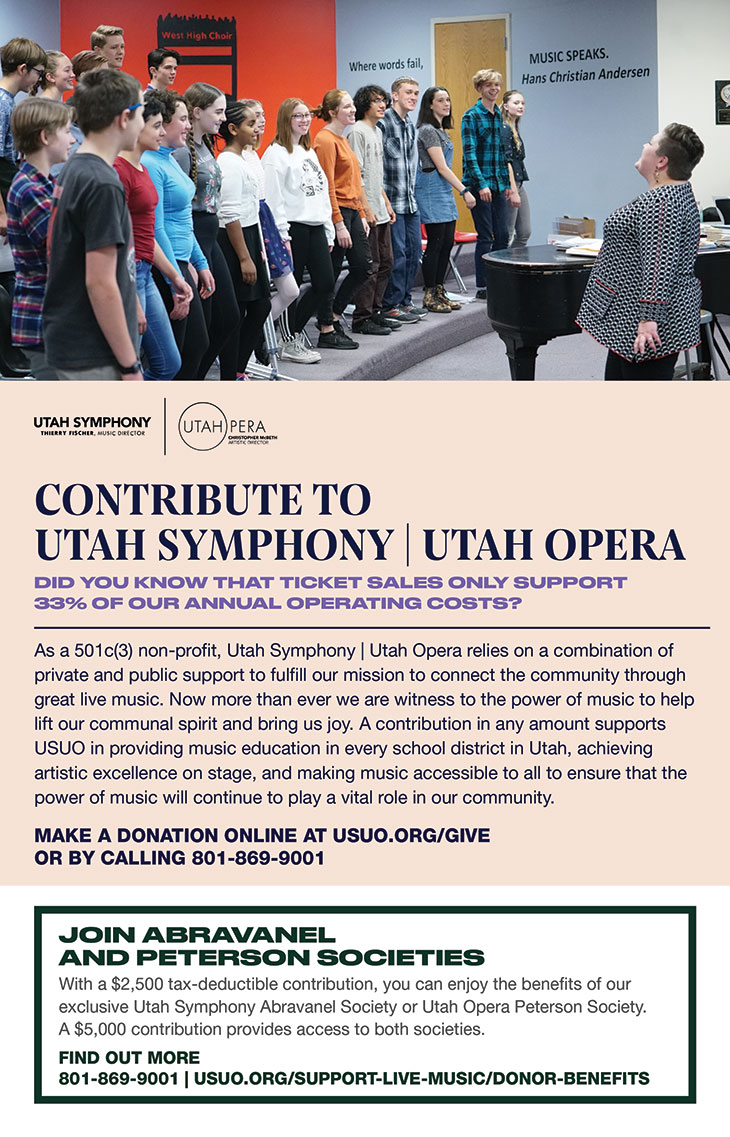 Planned giving to Utah Symphony
